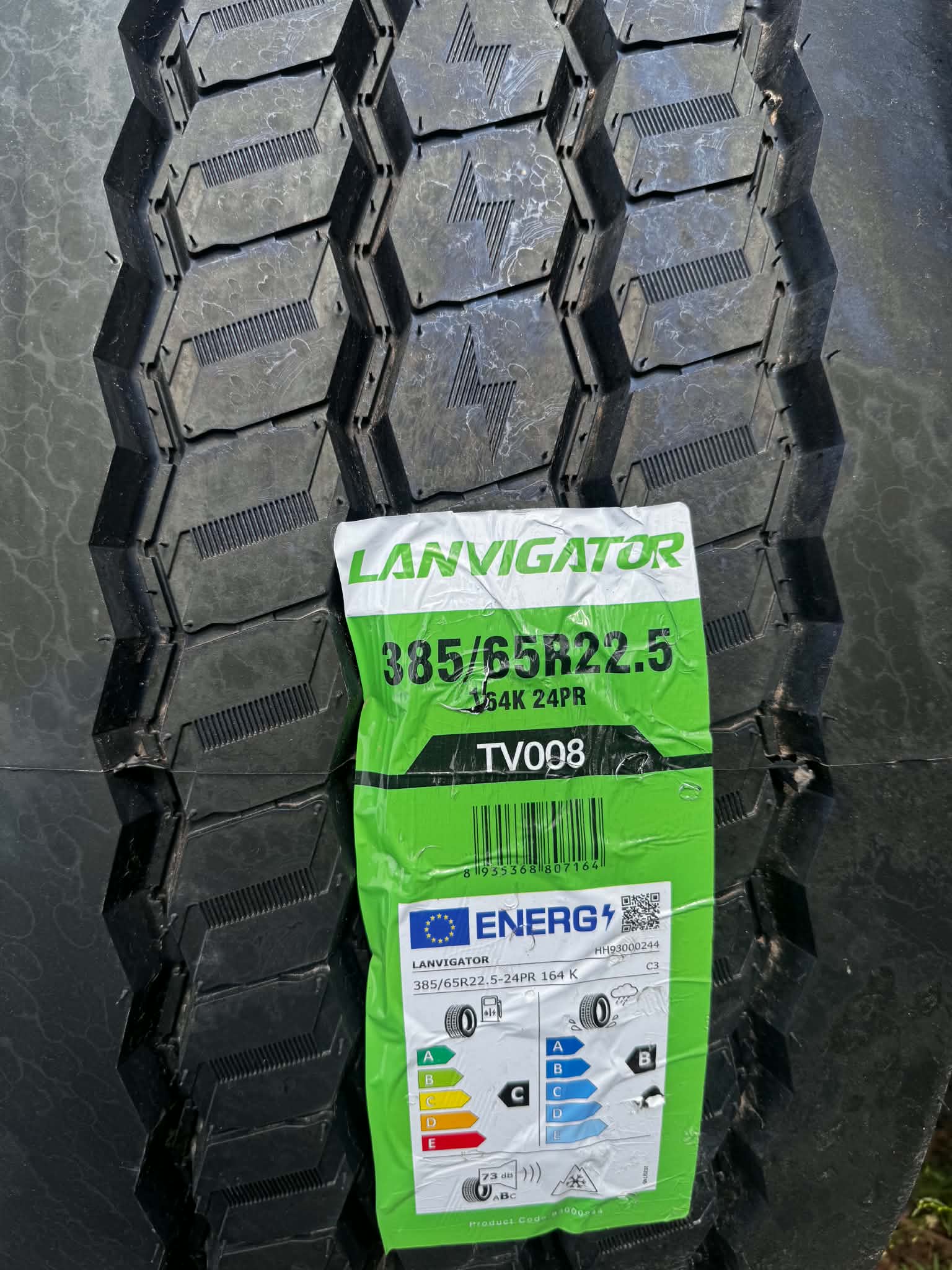 Lanvi385 Tehergk.abroncs 385/65-R-22,5 Lanvigator TV008/24pr 164K